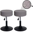 MCW Sitzhocker MCW-C22-B-2 (Set, 2er), Stufenlos h&ouml;henverstellbar, Einfacher...