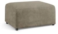 Fun M&ouml;bel Polsterhocker Designerhocker MEGAN in Stoff Poso, Rundumbezug
