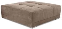 luma-home Polsterhocker 15178 (XXL-Hocker B120/H120/T39 cm mit Federkernpolsterung,