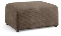 Fun M&ouml;bel Polsterhocker Designerhocker MEGAN in Stoff Poso, Rundumbezug