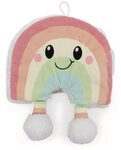 Nici Pl&uuml;schfigur Nici 62331 W&auml;rmflasche Regenbogen Nibsi 300ml 23x27cm
