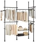 SoBuy Kleiderst&auml;nder KLS04, Garderobenst&auml;nder Kleiderschrank, verstellbares...