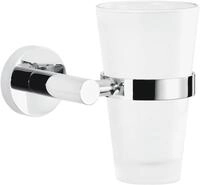 tesa Zahnputzbecher 1x tesa EXXCELLENT Zahnb&uuml;rstenhalter, (Komplett-Set, 2-St),