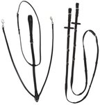 Kerbl Z&uuml;gel Thiedemannz&uuml;gel schwarz Pony 323595, (1-tlg)