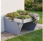 MCW M&auml;hroboter-Garage MCW-P41, BxTxH: 60x70x38 cm, Robuster Wetterschutz f&uuml;r...