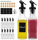relaxdays &Ouml;lspender &Ouml;l Flasche mit Ausgie&szlig;er 12er Set