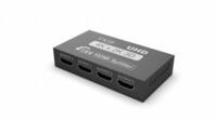 INCA HDMI-Splitter IHSK-430, 4K HDMI Splitter 1x4 mit Netzteil und 3D-Unterst&uuml;tzung