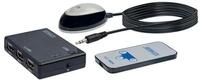 Schwaiger HDMI-Splitter 3in1 Auto HDMI Switch 4K Ultra HD UHD Full HD, Automatisch