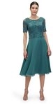 Vera Mont Cocktailkleid Damen mit Spitze Spitze