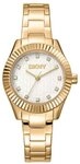 DKNY Quarzuhr DKNY Chambers glitz gold stainless steel DK1L017M0055