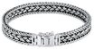 Kuzzoi Armband Unisex K&ouml;nigskette Kastenverschluss 925er Silber