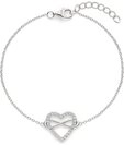 s.Oliver Armband S.Oliver Damen-Armband 925er Silber 24 Zirkonia