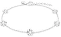 s.Oliver Armband Flower, Bl&uuml;ten-Design, mit Perle (imitiert)