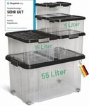 Novaliv Aufbewahrungsbox 30543-ANT-S1 (1 St), Novaliv 7 tlg Sparset