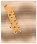 Babydecke Juwel in der Puppe 'Giraffe' 70 x 90 cm Gold - Gelb, DAVID FUSSENEGGER