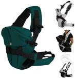 Moni Babytrage Babytrage Carry go 2 in 1, Bauch- und H&uuml;fttrage von 3 Monaten bis 1