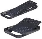 relaxdays Tarteform 2er Set mit L&ouml;ch