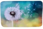 Sanilo Badematte Pusteblume, rutschhemmend, waschbar, schnelltrocknend, Polyester,