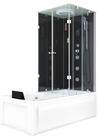 AcquaVapore Grossraumdusche Whirlpool Dusche Kombination K05-L31-WP 180x90 cm,