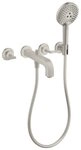 hansgrohe Wannenarmatur Axor Citterio 3-Loch ohne Platte Unterputz mit Hebelgriff