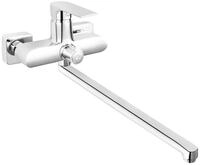 Ferro Wannenarmatur Algeo Square Badewannenarmatur mit Brauseanschluss Bad/Waschtisch