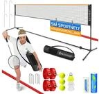 KESSER Badmintonnetz, Badmintonnetz, Tennisnetz 300cm 400cm 500 cm Federball