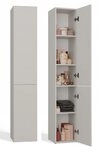 MAGOWA Badkommode BADEZIMMERSCHRANK / REGAL / S&Auml;ULE &ndash; MODELL NEL II, H&ouml;he 174 cm
