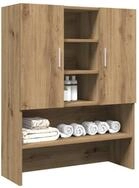 vidaXL Schrankmodule Waschmaschinenschrank Artisan-Eiche 70,5x25,5x90 cm