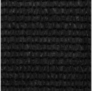 vidaXL Balkonsichtschutz Balkonabdeckung Schwarz 120x600 cm HDPE