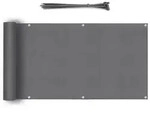 Sekey Balkonsichtschutz Balkon Sichtschutz aus 220g/m2 HDPE Balkonbespannung zum