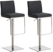 CLP Panama Stoff (Set, 2 St., 2er), h&ouml;henverstellbar und drehbar