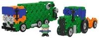 Connect 2in1 Bausatz M&uuml;llwagen oder Traktor &ndash; 190 Teile ab 5 Jahren
