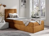 MIRJAN24 Boxspringbett Carmen Mini (mit Hauptmatratze, Topper, Kopfteil), 80, 90, 100