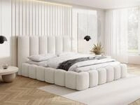 WFL GROUP Polsterbett Serenity mit Bettkasten und Lattenrost, Bettgestell, ohne