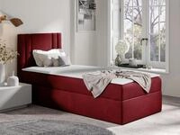 MIRJAN24 Boxspringbett Carmen Mini (mit Hauptmatratze, Topper, Kopfteil), 80, 90, 100