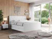 MKS M&Ouml;BEL Boxspringbett KING EIGAR (Packung, Set, Topper T25/Visco, T30-Schaum,