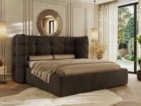 MKS M&Ouml;BEL Polsterbett FLONELLE Classic (Set, Doppelbett mit Bettkasten & Lattenrost,