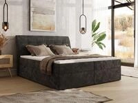 MKS M&Ouml;BEL Boxspringbett DAGOS (Set, Topper T25/Visco, Doppelbett), Bett mit