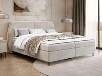 MIRJAN24 Boxspringbett Madryt (mit zwei Bettk&auml;sten f&uuml;r die Bettw&auml;sche), F&uuml;&szlig;e 10