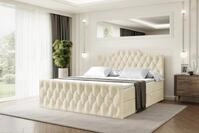 ALTDECOR Boxbett VILA-1-Z (Multipocket-Matratze H4, H3 Matratze Bonellfederung,