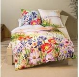 Kaeppel Bettw&auml;sche Sunset Memories, Mako Satin, 2 teilig, florales Design in Satin
