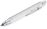 TROIKA Bleistift ZIMMERMANN 5,6mm Mine &ndash; mit Lineal & Anspitzer f&uuml;r Holz, Stein &