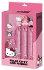 Karactermania Bleistift Sanrio Hello Kitty Schulset, (7-tlg., Set mit 3 Ewigen