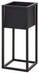 Spetebo Blumenst&auml;nder Blumentopfst&auml;nder Metall eckig - 50 cm (St&uuml;ck, 1 St.,