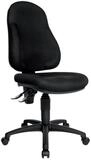 TOPSTAR Drehstuhl B&uuml;rodrehstuhl Wellpoint 10 ohne Armlehnen - schwarz