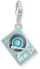 THOMAS SABO Charm-Einh&auml;nger Plattenspieler-Motiv, mit Zirkonia (synth)