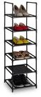 relaxdays Schuhregal schmal, 6 Ebenen