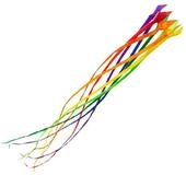 HQ Flug-Drache Drachenschwanz HQ Soft Swirl Rainbow 3 m Leinenschmuck