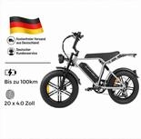 PixelPilot E-Bike E6 2.0 Elektrofahrrad 48V 15Ah 7-Gang 20"x4.0 Fatbike mit LCD,