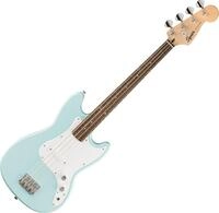 Squier E-Bass Sonic Bronco Bass Daphne Blue, Bronco Bass, Shortscale